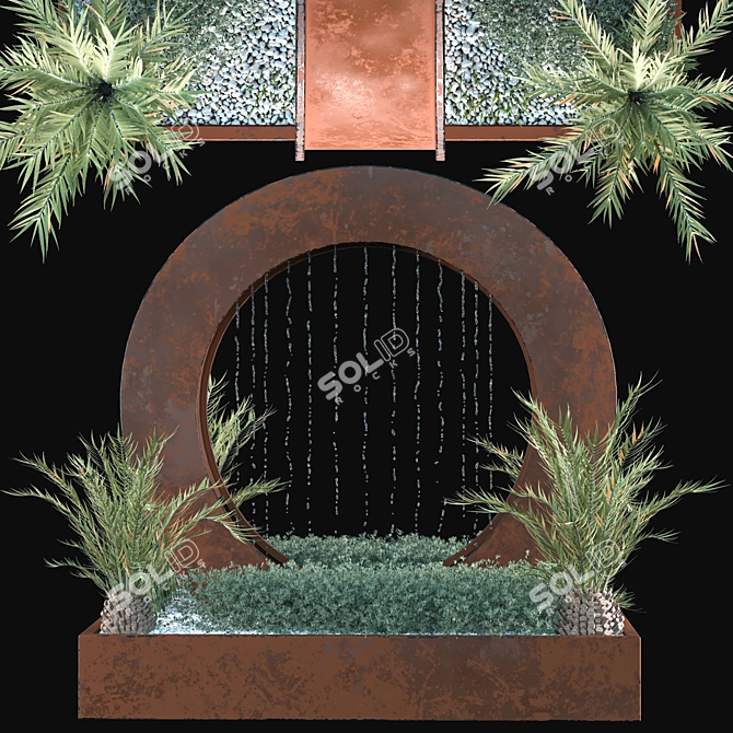 Fountain Vol 10 Sculpture Decoration 3D model image 5