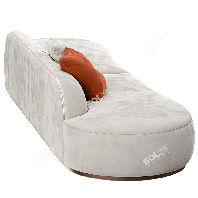Luxury Pierre Sofa V 3D model image 3
