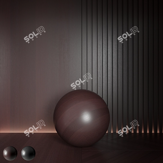 Seamless Wood Texture Pack 3D model image 1