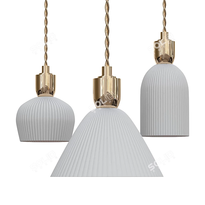 Modern Design Lamps OLLY 3D model image 1