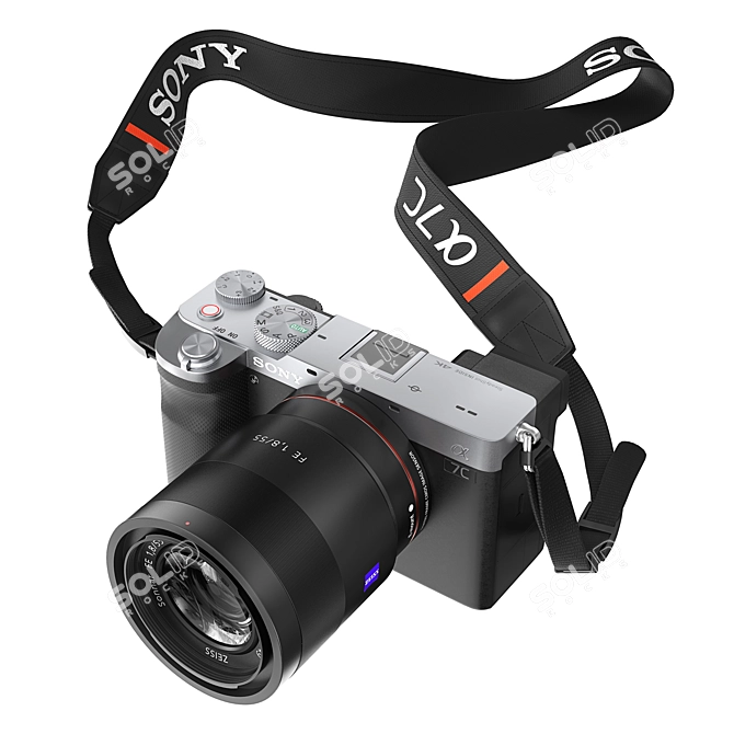 SONY a7C Mirrorless Camera 3D model image 1