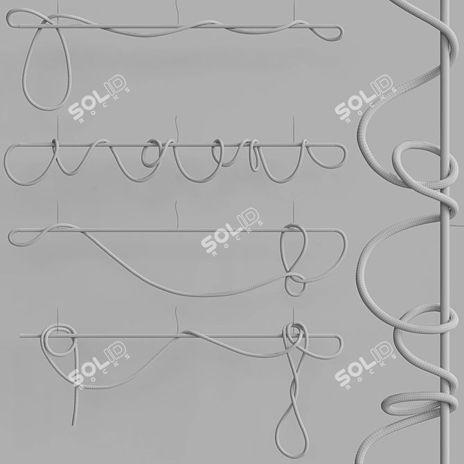 Illumina 8ft Light Tracer Bar 3D model image 5