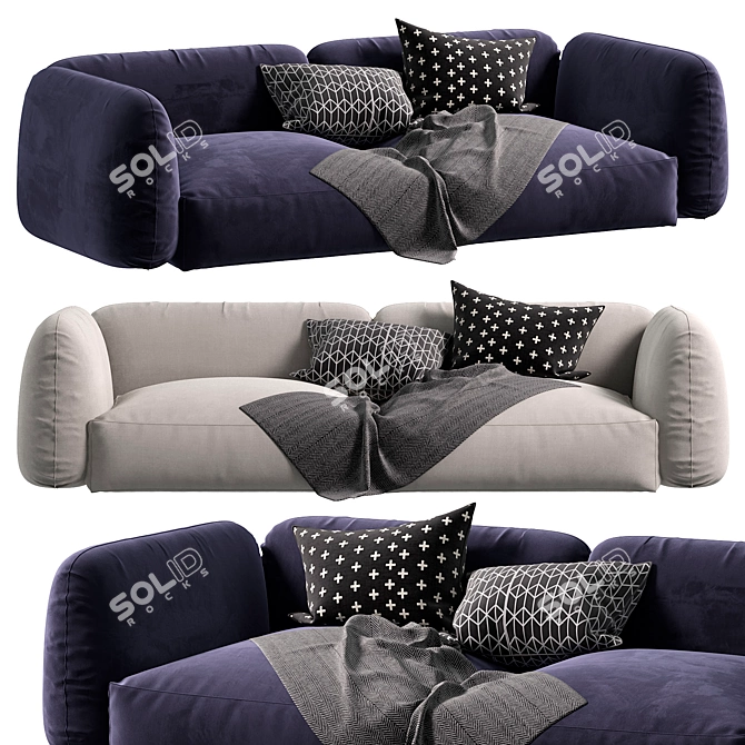  Modern Lotta Agaton Sofa 3D model image 1