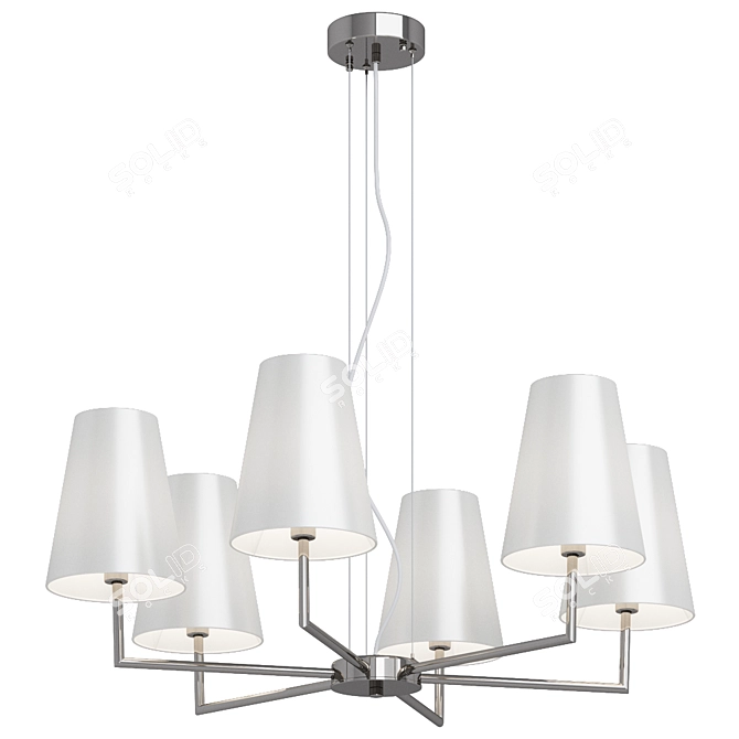 Evoluce Bellino SLE105903-06 Chandelier 3D model image 1