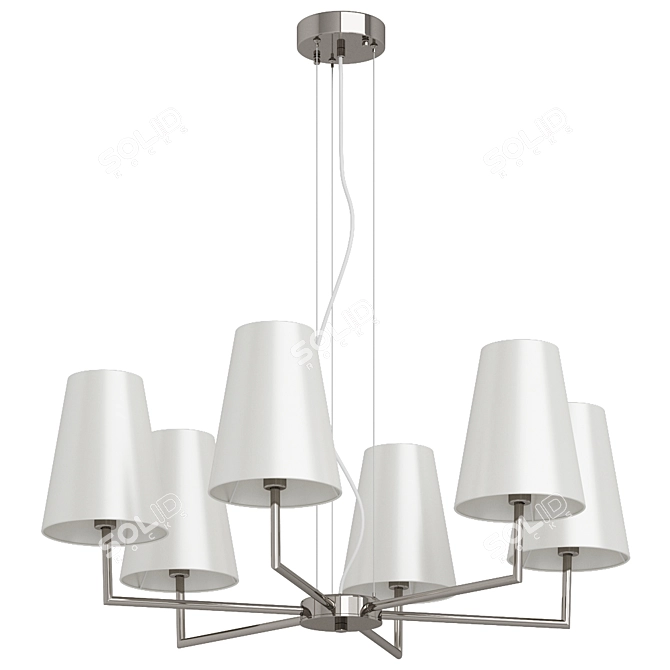 Evoluce Bellino SLE105903-06 Chandelier 3D model image 2