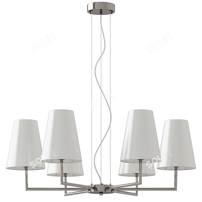 Evoluce Bellino SLE105903-06 Chandelier 3D model image 4