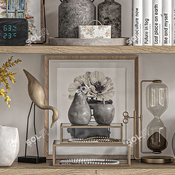 Modern Decor Set - 3D Models 3D model image 6