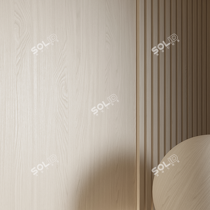 Seamless Wood Material 3D Models 3D model image 6