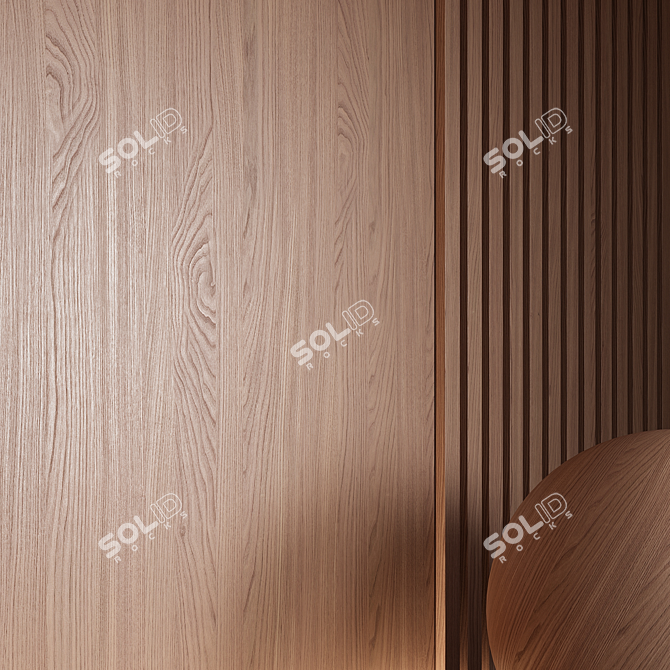 Seamless Wood Material 3D Models 3D model image 8