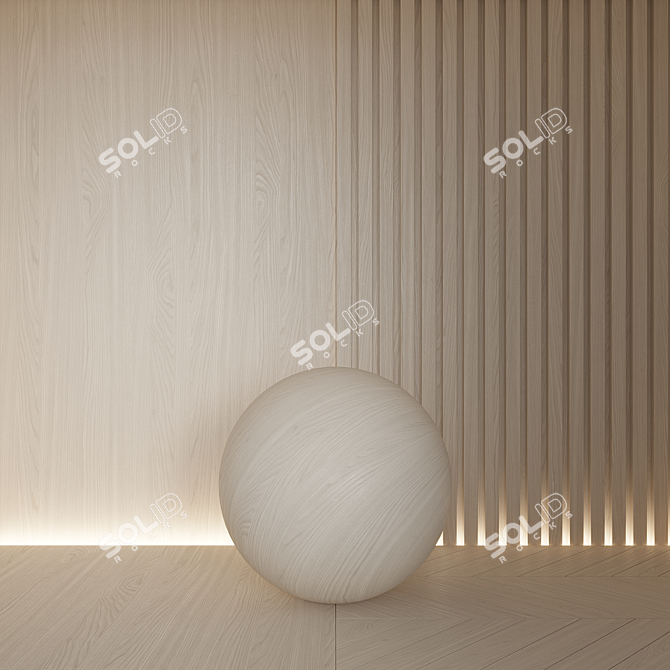 Seamless Wood Material 3D Models 3D model image 10