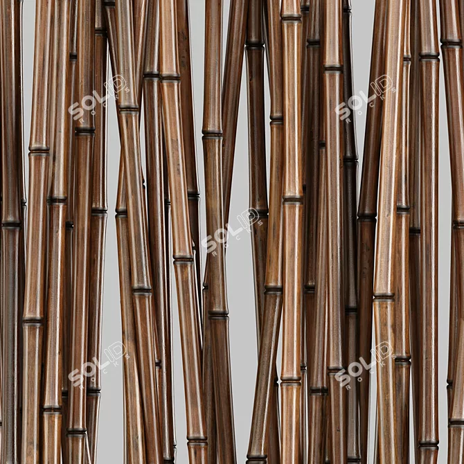 Bamboo Decor Small Pebble N4 3D model image 4