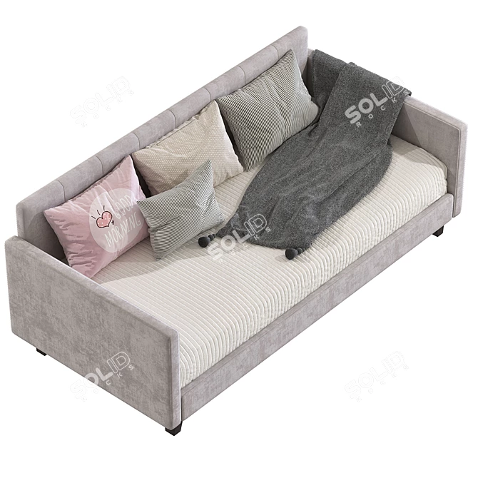 Sofa Bed Bristol in Two Colors 3D model image 4