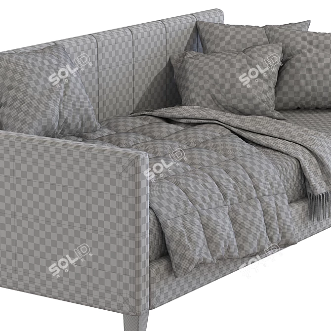 Sofa Bed Bristol in Two Colors 3D model image 5