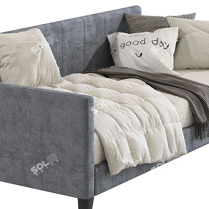 Sofa Bed Bristol in Two Colors 3D model image 6