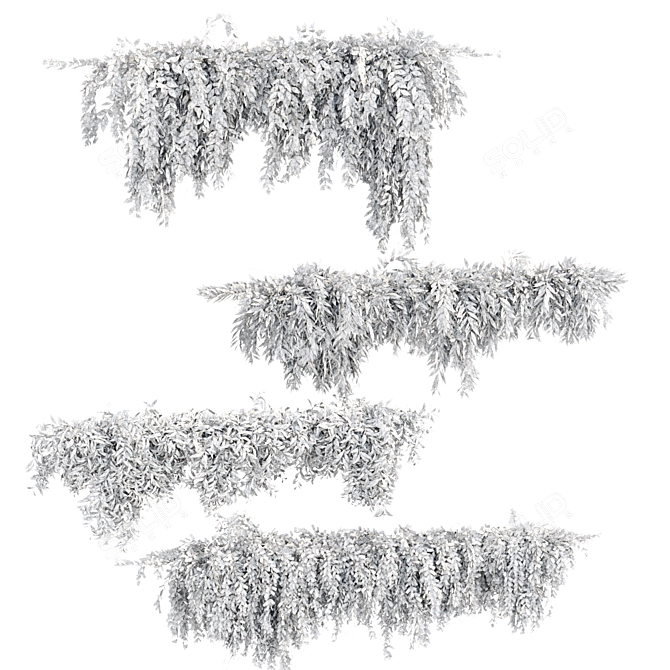  Hanging Wall Plants Vol. 109 3D model image 6