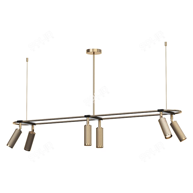 Modern Trigger Design Lamps 3D model image 1