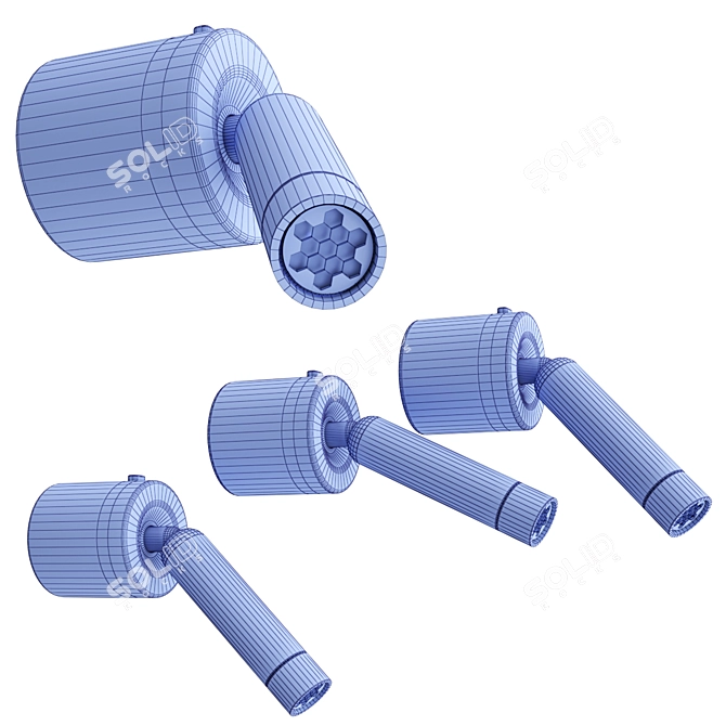 Sleek LED Reading Light by Marset 3D model image 3