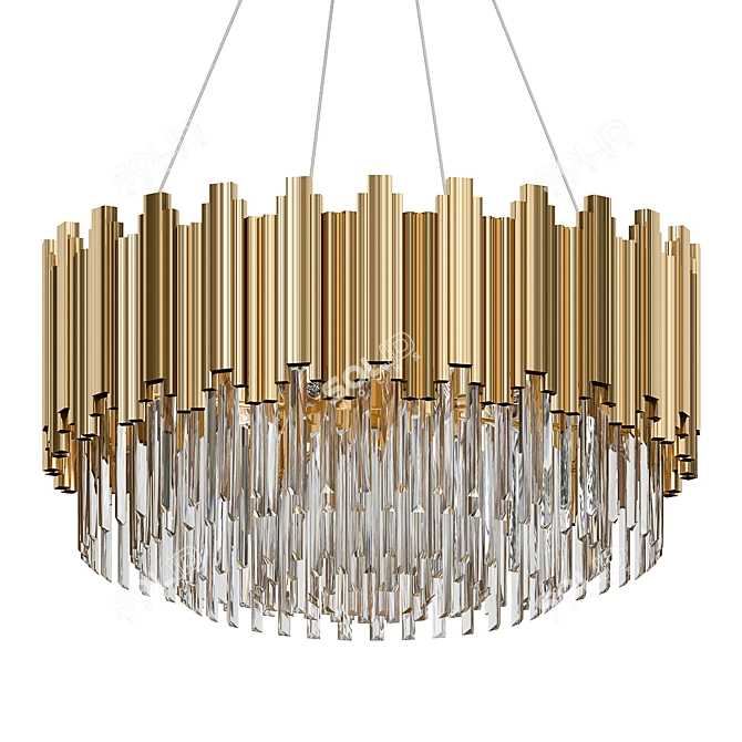 Empire Suspension Mondo II Chandelier 3D model image 1