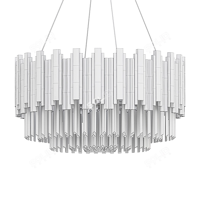 Empire Suspension Mondo II Chandelier 3D model image 2