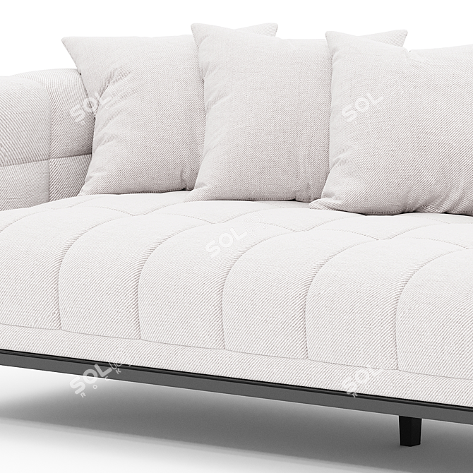 Luxurious Eichholtz Lounge Sofa 3D model image 2
