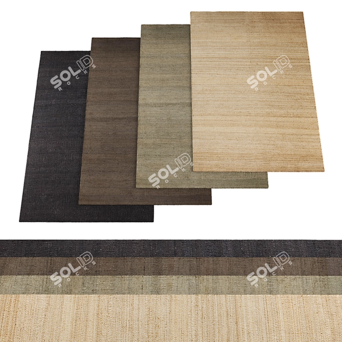 High Resolution Rugs Collection 3D model image 1