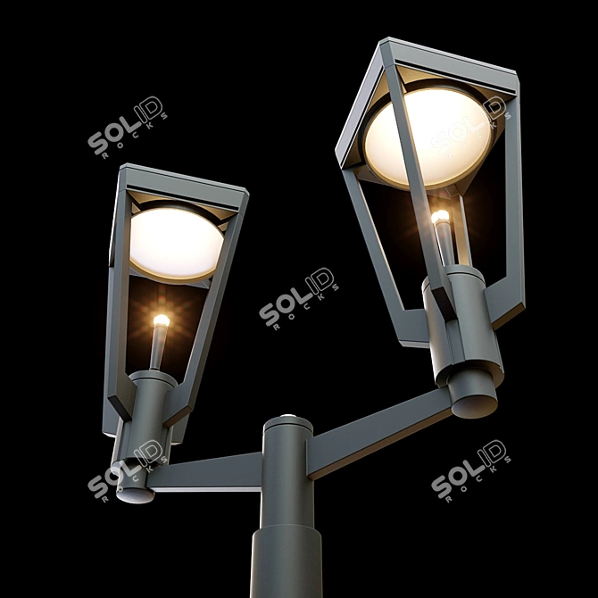 Modern Ashbery Area Lighting Solution 3D model image 3