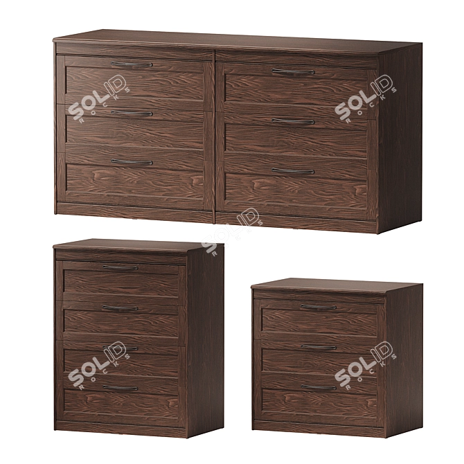 IKEA SONGESAND Collection 3D model image 2