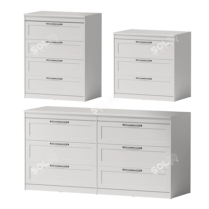 IKEA SONGESAND Collection 3D model image 4