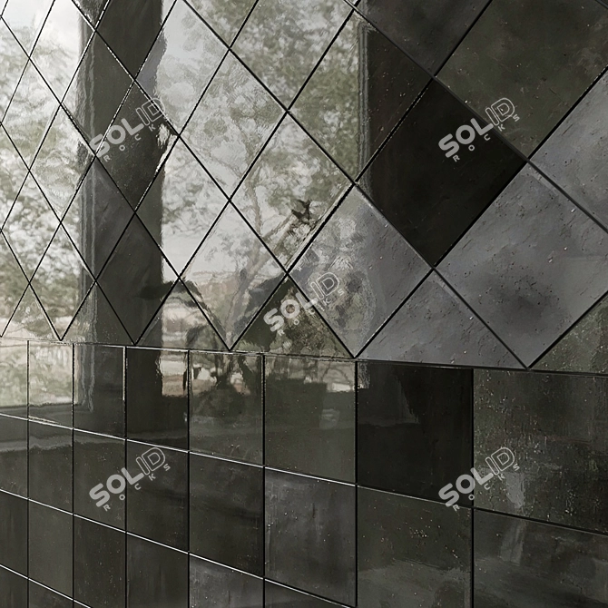 Translate: Brand: KDC Tile and Marble

Artisan Porcelain Mosaic Tile 3D model image 1