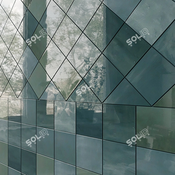 Translate: Brand: KDC Tile and Marble

Artisan Porcelain Mosaic Tile 3D model image 5