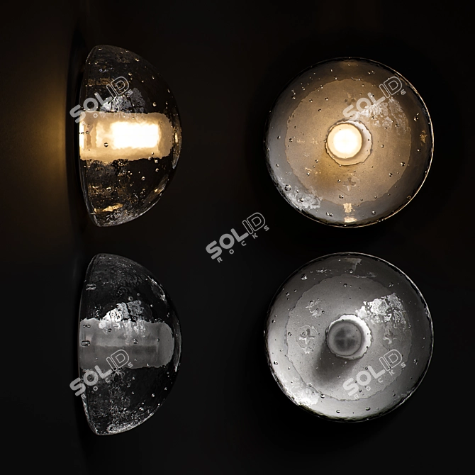 Bocci 14s Glass Sphere Lighting 3D model image 3