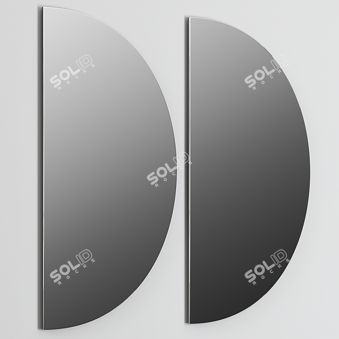  Cattelan Italia Studio Kronos Mirror 3D model image 2