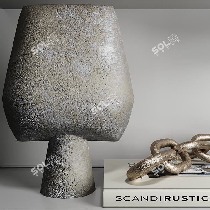 Modern Decor Set 15 3D model image 4