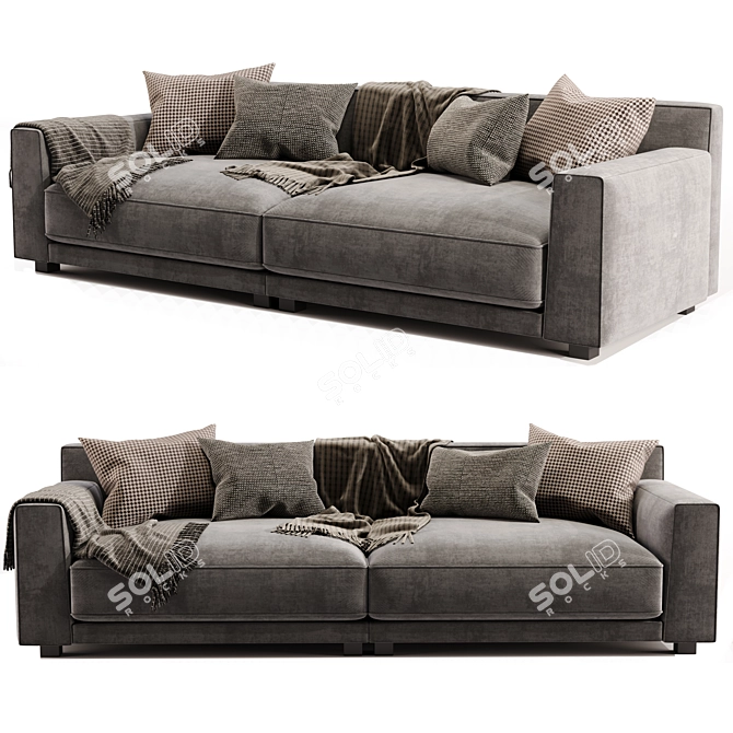 Jesse Daniel 2 Seater Sofa 3D model image 2