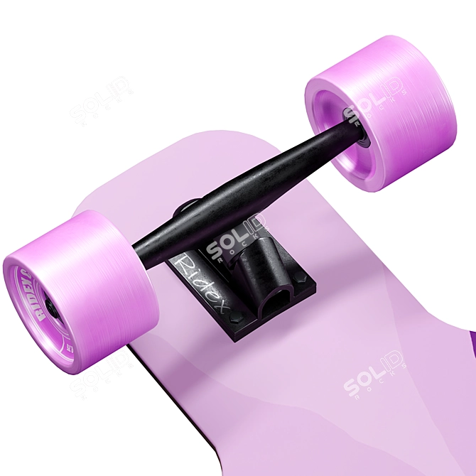 Ridex Canyon Longboard 3D Model 3D model image 4