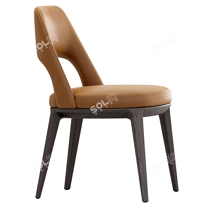 Elegant Sophie Chair Poliform Beauty 3D model image 6