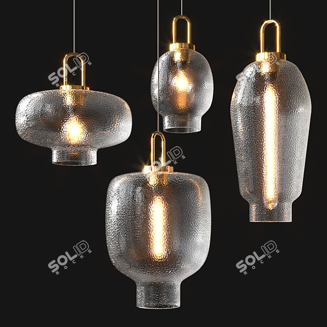 Modern Liebe Lamp Collection Design 3D model image 1