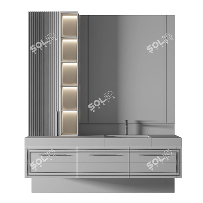 Luxury Bathroom 3D Model Bundle 3D model image 2