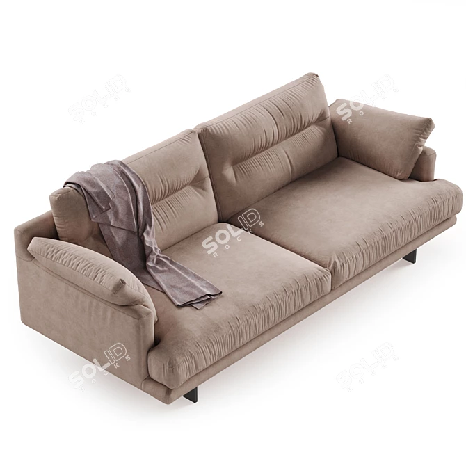 Linteloo George Fabric Sofa 3D model image 3