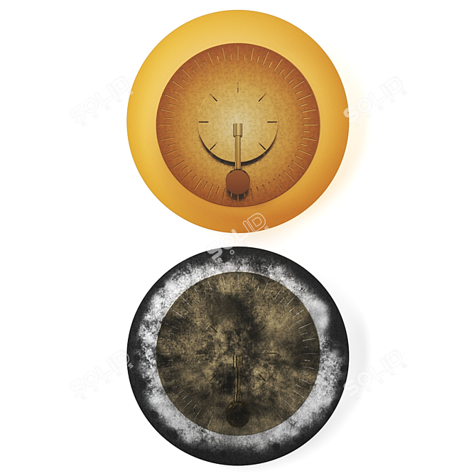 Concept Verre Wall Lamp: Sole 3D model image 4