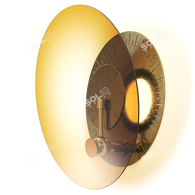 Concept Verre Wall Lamp: Sole 3D model image 7