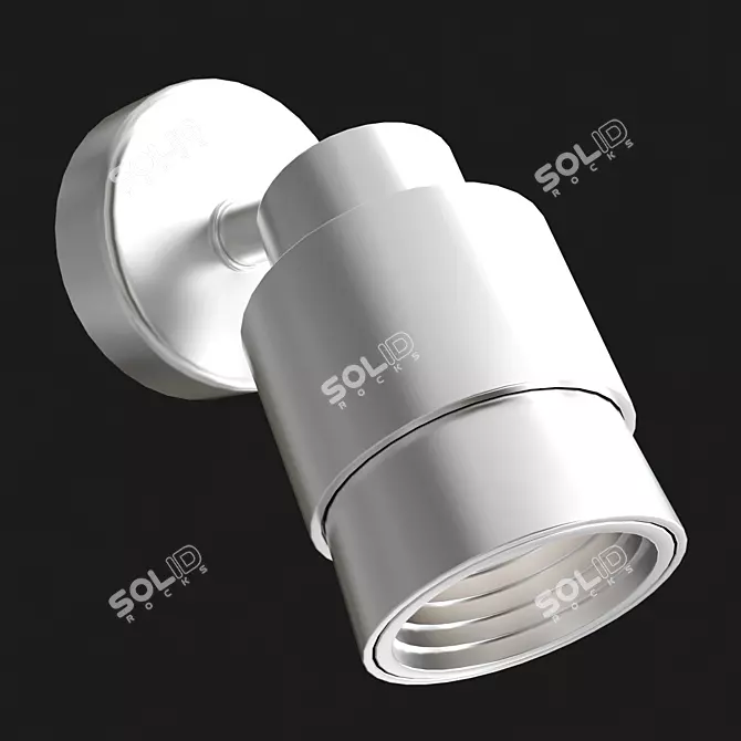 Modern LED Wall Light 3D model image 2