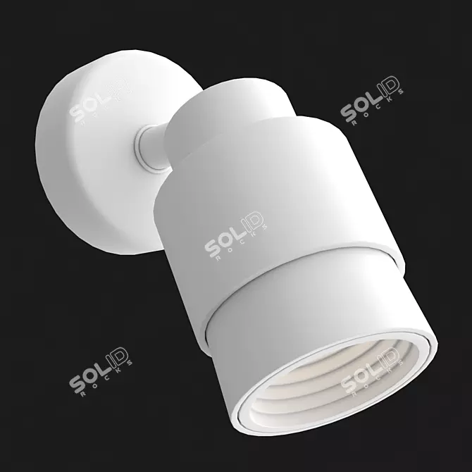 Modern LED Wall Light 3D model image 3