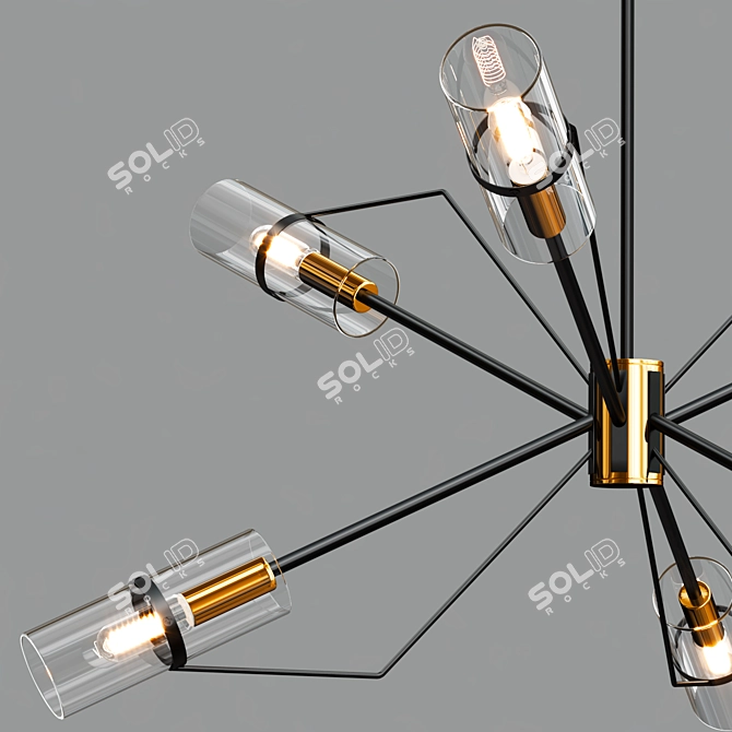 SALUT by Virolight Pendant Lamp 3D model image 2