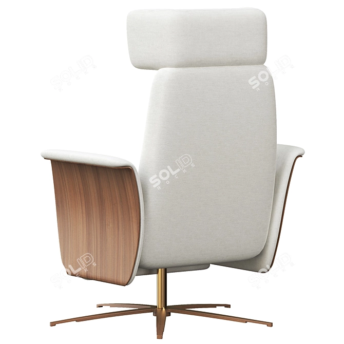 Elegant Swing Chair 2015 Model 3D model image 4