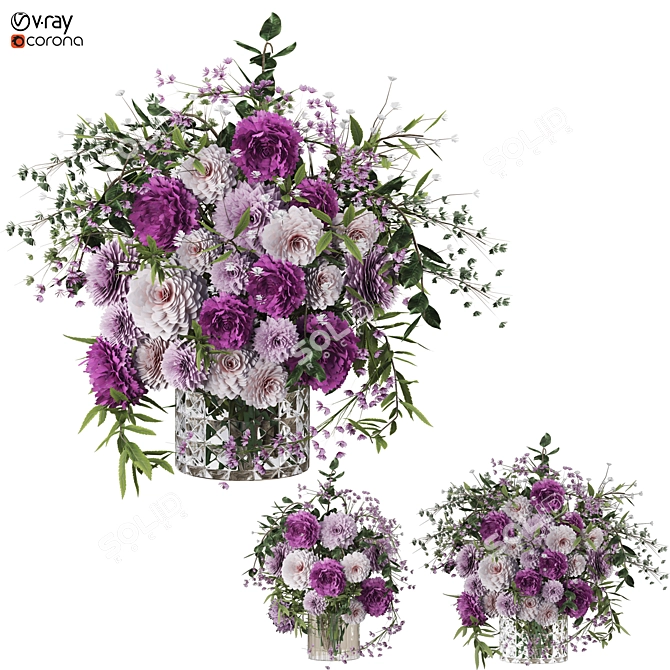 3D Flower Model 2015 Edition 3D model image 2