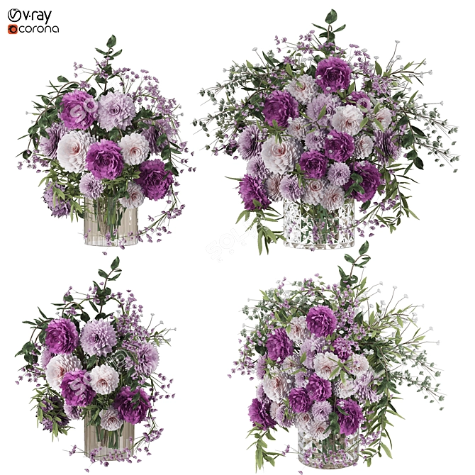 3D Flower Model 2015 Edition 3D model image 5
