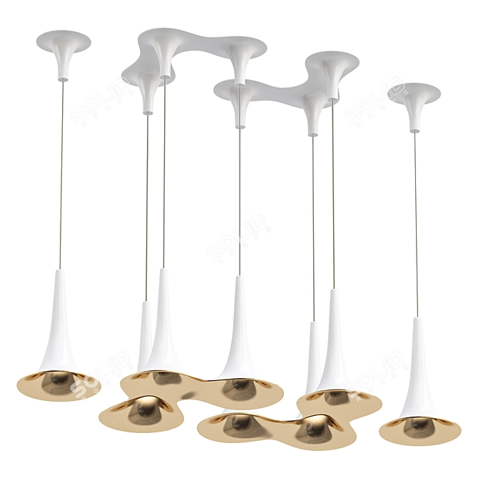 Modern 3D Axo Light Model 3D model image 1