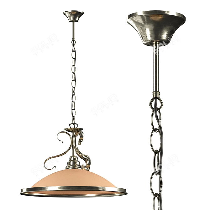 Arte Lamp Safari Pendant Light 3D model image 1