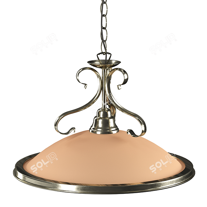 Arte Lamp Safari Pendant Light 3D model image 2